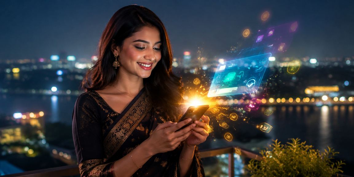 ময়মনসিংহের মডেল আনদার বাহার গেম মোবাইলে উপভোগ করছেন